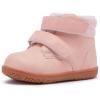 imageBMCiTYBM Baby Snow Boots Boys Girls Winter Warm Shoes Lightweight Outdoor Shoes for Infant Toddler 6 9 12 18 24 MonthsFpink