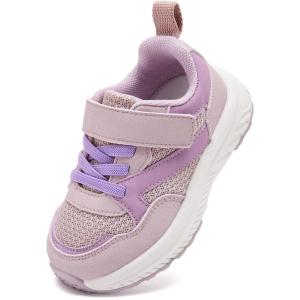 imageBMCiTYBM Toddler Shoes Boys Girls Walking Running Sneakers Lightweight Non Slip Tennis Sport Athletic ShoesA1purple