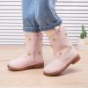 imageBMCiTYBM Toddler Girls Cowgirl Boots Little Kids Mid Calf Western Flower Cowboy Pointed Toe Riding Shoes All Season3pink