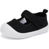 imageBMCiTYBM Baby Walking Shoes Infant Boy Girl First Walker Shoes Breathable Lightweight NonSlip Sneakers 6 9 12 18 24 Months Black Size 1218 Months Infant
