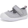 imageBMCiTYBM Baby Walking Shoes Infant Boy Girl First Walker Shoes Breathable Lightweight NonSlip Sneakers 6 9 12 18 24 Months Grey Size 1218 Months Infant A3gray