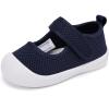 imageBMCiTYBM Baby Walking Shoes Infant Boy Girl First Walker Shoes Breathable Lightweight NonSlip Sneakers 6 9 12 18 24 Months Navy Blue Size 1218 Months Infant