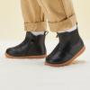 imageBMCiTYBM Baby Boys Girls Boots Infant Shoes First Walking Booties for All Seasons for 6 9 12 15 18 24 Months1black