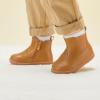 imageBMCiTYBM Baby Boys Girls Boots Infant Shoes First Walking Booties for All Seasons for 6 9 12 15 18 24 Months1brown