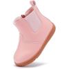 imageBMCiTYBM Baby Boys Girls Boots Infant Shoes First Walking Booties for All Seasons for 6 9 12 15 18 24 Months1pink