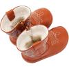 imageBMCiTYBM Baby Boys Girls Boots Infant Shoes First Walking Booties for All Seasons for 6 9 12 15 18 24 Months2brown
