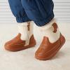 imageBMCiTYBM Baby Boys Girls Boots Infant Shoes First Walking Booties for All Seasons for 6 9 12 15 18 24 Months2brownWhite