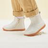 imageBMCiTYBM Baby Boys Girls Boots Infant Shoes First Walking Booties for All Seasons for 6 9 12 15 18 24 Months2white