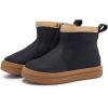 imageBMCiTYBM Baby Boys Girls Boots Infant Shoes First Walking Booties for All Seasons for 6 9 12 15 18 24 Months31black