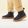imageBMCiTYBM Baby Boys Girls Boots Infant Shoes First Walking Booties for All Seasons for 6 9 12 15 18 24 Months31black