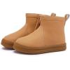 imageBMCiTYBM Baby Boys Girls Boots Infant Shoes First Walking Booties for All Seasons for 6 9 12 15 18 24 Months3camel