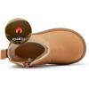 imageBMCiTYBM Baby Boys Girls Boots Infant Shoes First Walking Booties for All Seasons for 6 9 12 15 18 24 Months3camel