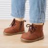 imageBMCiTYBM Baby Boys Girls Boots Infant Shoes First Walking Booties for All Seasons for 6 9 12 15 18 24 Months7brown