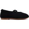 imageBMCiTYBM Toddler Girl Ballet Flats Comfortable Knit Casual Dressy Shoes for Girl Party School ShoesBblack