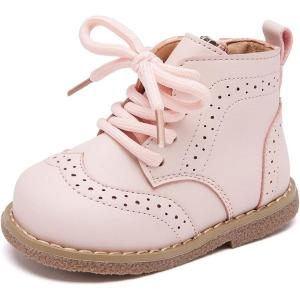 imageBMCiTYBM Baby Boys Girls Boots Infant Shoes First Walking Booties for All Seasons for 6 9 12 15 18 24 Months7pink