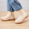 imageBMCiTYBM Toddler Girls Ankle Boots Low Heel Knitting Sock Short Chelsea Breathable Mesh Slip On Booties Dress Shoes All SeasonCamel