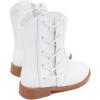 imageBMCiTYBM Toddler Girls Cowgirl Boots Little Kids Mid Calf Western Boots Flower Cowboy Boots Pointed Toe Riding Shoes3white