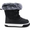 imageBMCiTYBM Toddler Boy Girl Snow Boots Waterproof Winter Warm Shoes Baby High Top Nonslip Lightweight Outdoor Sneakers for Cold Weather InfantToddlerAblack
