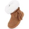 imageBMCiTYBM Baby Snow Boots Infant Boy Girl Winter Boots Nonslip Lightweight Outdoor Warm Shoes for Cold Weather 6 9 12 18 24 MonthsInfantToddlerBbrown