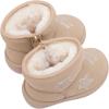 imageBMCiTYBM Baby Snow Boots Infant Boy Girl Winter Boots Nonslip Lightweight Outdoor Warm Shoes for Cold Weather 6 9 12 18 24 MonthsInfantToddlerC1beige