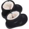 imageBMCiTYBM Baby Snow Boots Infant Boy Girl Winter Boots Nonslip Lightweight Outdoor Warm Shoes for Cold Weather 6 9 12 18 24 MonthsInfantToddlerC1black