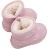 imageBMCiTYBM Baby Snow Boots Infant Boy Girl Winter Boots Nonslip Lightweight Outdoor Warm Shoes for Cold Weather 6 9 12 18 24 MonthsInfantToddlerC1pink
