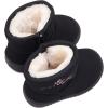 imageBMCiTYBM Baby Snow Boots Infant Boy Girl Winter Boots Nonslip Lightweight Outdoor Warm Shoes for Cold Weather 6 9 12 18 24 MonthsInfantToddlerC2black
