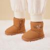 imageBMCiTYBM Baby Snow Boots Infant Boy Girl Winter Boots Nonslip Lightweight Outdoor Warm Shoes for Cold Weather 6 9 12 18 24 MonthsInfantToddlerC2brown