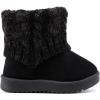 imageBMCiTYBM Baby Snow Boots Infant Boy Girl Winter Boots Nonslip Lightweight Outdoor Warm Shoes for Cold Weather 6 9 12 18 24 MonthsInfantToddlerCblack
