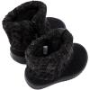 imageBMCiTYBM Baby Snow Boots Infant Boy Girl Winter Boots Nonslip Lightweight Outdoor Warm Shoes for Cold Weather 6 9 12 18 24 MonthsInfantToddlerCblack