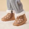 imageBMCiTYBM Baby Snow Boots Infant Boy Girl Winter Boots Nonslip Lightweight Outdoor Warm Shoes for Cold Weather 6 9 12 18 24 MonthsInfantToddlerD1beige