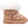 imageBMCiTYBM Baby Snow Boots Infant Boy Girl Winter Boots Nonslip Lightweight Outdoor Warm Shoes for Cold Weather 6 9 12 18 24 MonthsInfantToddlerD1beige