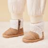 imageBMCiTYBM Baby Snow Boots Infant Boy Girl Winter Boots Nonslip Lightweight Outdoor Warm Shoes for Cold Weather 6 9 12 18 24 MonthsInfantToddlerDbeige