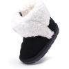 imageBMCiTYBM Baby Snow Boots Infant Boy Girl Winter Boots Nonslip Lightweight Outdoor Warm Shoes for Cold Weather 6 9 12 18 24 MonthsInfantToddlerDblack