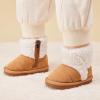 imageBMCiTYBM Baby Snow Boots Infant Boy Girl Winter Boots Nonslip Lightweight Outdoor Warm Shoes for Cold Weather 6 9 12 18 24 MonthsInfantToddlerDcamel