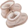 imageBMCiTYBM Baby Snow Boots Infant Boy Girl Winter Boots Nonslip Lightweight Outdoor Warm Shoes for Cold Weather 6 9 12 18 24 MonthsInfantToddlerEgittler Brown