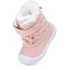 imageBMCiTYBM Baby Snow Boots Toddler Boy Girl Waterproof Winter Warm Booties Nonslip Lightweight Outdoor Shoes for First Walkers InfantToddlerApink