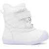 imageBMCiTYBM Baby Snow Boots Toddler Boy Girl Waterproof Winter Warm Booties Nonslip Lightweight Outdoor Shoes for First Walkers InfantToddlerAwhite