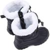imageBMCiTYBM Kids Snow Boots Boys Girls Toddler Winter Waterproof Shoes Cold Weather Outdoor Lightweight ToddlerLittle KidsBig KidsDark Black