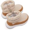 imageBMCiTYBM Toddler Boy Girl Snow Boots Waterproof Winter Warm Boots Nonslip Lightweight Outdoor Walking Shoes for Cold WeatehrAcamel