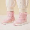 imageBMCiTYBM Toddler Boy Girl Snow Boots Waterproof Winter Warm Boots Nonslip Lightweight Outdoor Walking Shoes for Cold WeatehrApink