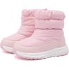 imageBMCiTYBM Toddler Boy Girl Snow Boots Waterproof Winter Warm Boots Nonslip Lightweight Outdoor Walking Shoes for Cold WeatehrApink