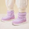 imageBMCiTYBM Toddler Boy Girl Snow Boots Waterproof Winter Warm Boots Nonslip Lightweight Outdoor Walking Shoes for Cold WeatehrApurple