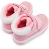imageBMCiTYBM Toddler Snow Boots Boys Girls Winter Warm Shoes High Top Outdoor Sneakers for Cold WeatherBpink