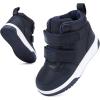 imageBMCiTYBM Toddler Snow Boots Boys Girls Winter Warm Shoes High Top Outdoor Sneakers for Cold WeatherCnavy Blue