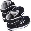 imageBMCiTYBM Toddler Snow Boots Boys Girls Winter Warm Shoes High Top Outdoor Sneakers for Cold WeatherDblack