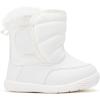 imageBMCiTYBM Baby Boy Girl Snow Boots Waterproof Winter Warm Booties Nonslip Lightweight Outdoor Shoes for First Walkers 6 9 12 18 24 MonthsInfantToddlerA4white