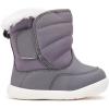 imageBMCiTYBM Baby Boy Girl Snow Boots Waterproof Winter Warm Booties Nonslip Lightweight Outdoor Shoes for First Walkers 6 9 12 18 24 MonthsInfantToddlerA4grey