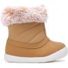 imageBMCiTYBM Baby Boy Girl Snow Boots Waterproof Winter Warm Booties Nonslip Lightweight Outdoor Shoes for First Walkers 6 9 12 18 24 MonthsInfantToddlerA3camel