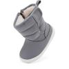 imageBMCiTYBM Baby Boy Girl Snow Boots Waterproof Winter Warm Booties Nonslip Lightweight Outdoor Shoes for First Walkers 6 9 12 18 24 MonthsInfantToddlerA2grey